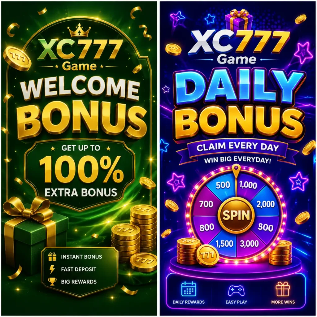 XC777 Game interface bonuses screenshot image.